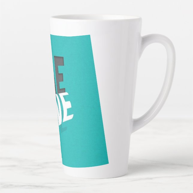 Caneca De Café Latte Someone Becoming Someone Just Someone From Me to S (Direita)