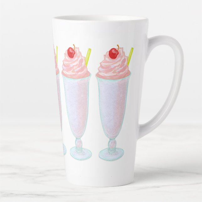 Caneca De Café Latte Sorvete milkshake (Direita)