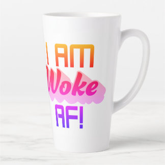 Caneca De Café Latte Sou Woke AF!