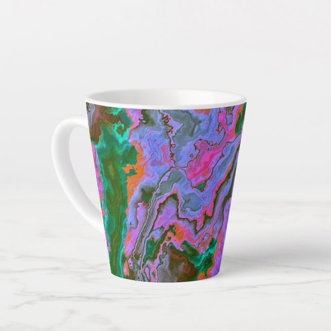 Caneca De Café Latte Sour Marble Latte Mug (Ângulo esquerdo)