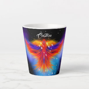Caneca De Café Latte Space Phoenix Nebula