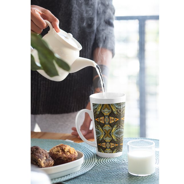 Caneca De Café Latte Spice Road (Criador carregado)