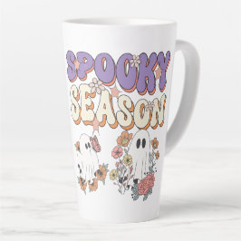 Caneca De Café Latte Spook-tacular Savings on Halloween Gear!