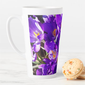 CANECA DE CAFÉ LATTE SPRING CROCUS
