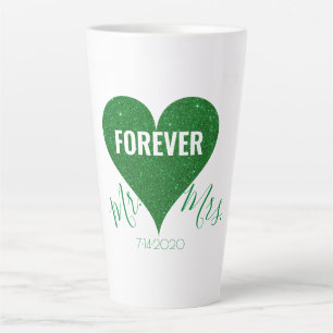Caneca De Café Latte Sr. e Sra. Large Latte Mug.