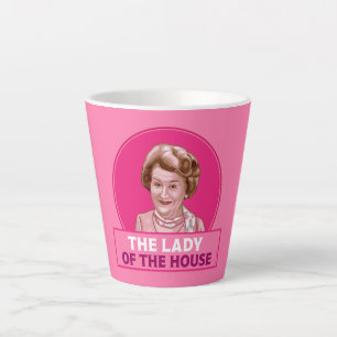 Caneca De Café Latte Sra. Bucket - Mantendo as Aparências