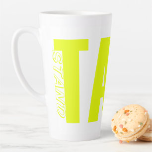 Caneca De Café Latte Stand Tall Mug