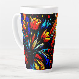 Caneca De Café Latte Star Kissed Night