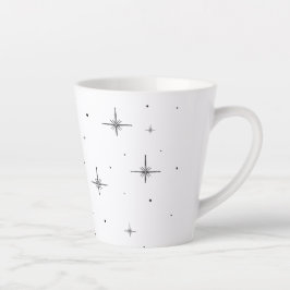 Caneca De Café Latte Starry Holiday - Pequeno Saco Saco | Festivo Drink