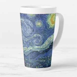 Caneca De Café Latte Starry Night-Vincent van Gogh