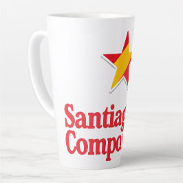 Caneca De Café Latte Stars of Spain – Santiago de Compostela
