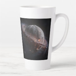 Caneca De Café Latte Stellar Path – Journey Through the Universe
