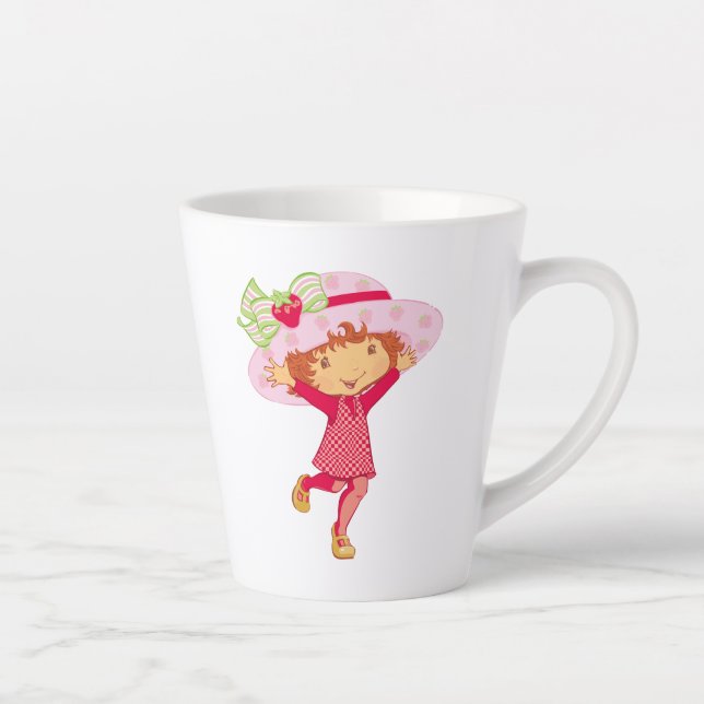 Caneca De Café Latte Strawberry (Direita)