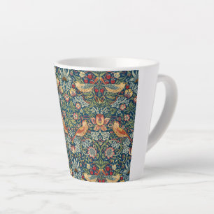 Caneca De Café Latte Strawberry Thief por William Morris