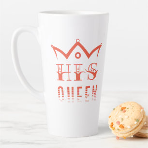 Caneca De Café Latte Sua Rainha