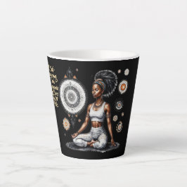 Caneca De Café Latte Sua Sabedoria Autorgoverna Latte Mug