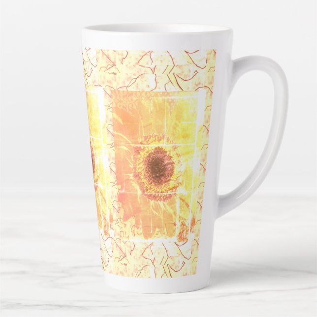Caneca De Café Latte Sunflower Vendredi (Direita)