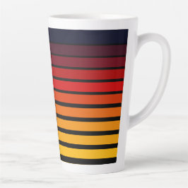 Caneca De Café Latte Sunset
