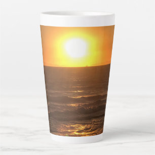 Caneca De Café Latte Sunset em Newport Beach, Califórnia