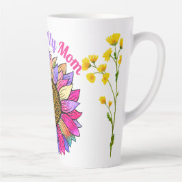 Caneca De Café Latte Sunshine Minha Mãe