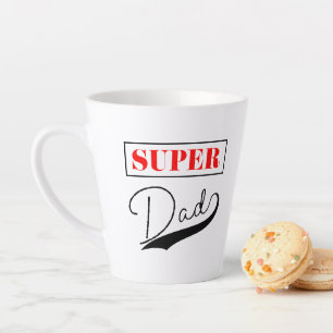 Caneca De Café Latte Super Pai