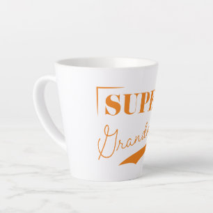Caneca De Café Latte Super vovó