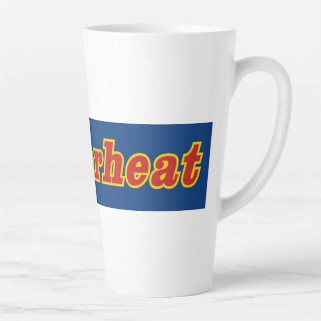 Caneca De Café Latte Superheat Latte Mug (Direita)