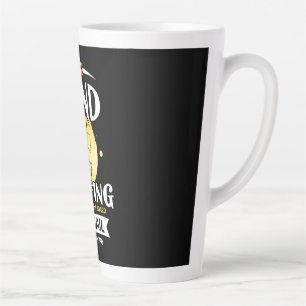 Caneca De Café Latte Surfiar A Vela E O Vento