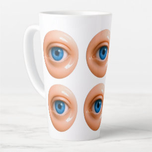 Caneca De Café Latte Surrealismo Pop