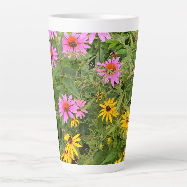 Caneca De Café Latte Susan Latte Mug de olhos negros (Frente)