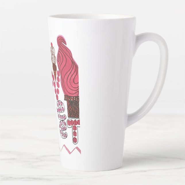 Caneca De Café Latte Sweet Cream  (Direita)