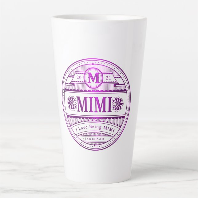 Caneca De Café Latte Sweet MIMI (Frente)