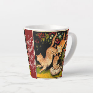 Caneca De Café Latte T.S. Eliot Cat Mug