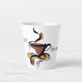 Caneca De Café Latte Taça Café