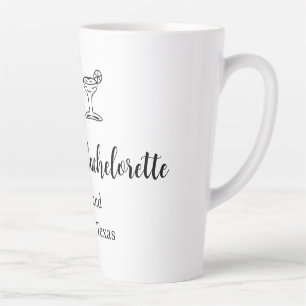 Caneca De Café Latte Taça de coquetel de biquíni festa de despedida de 