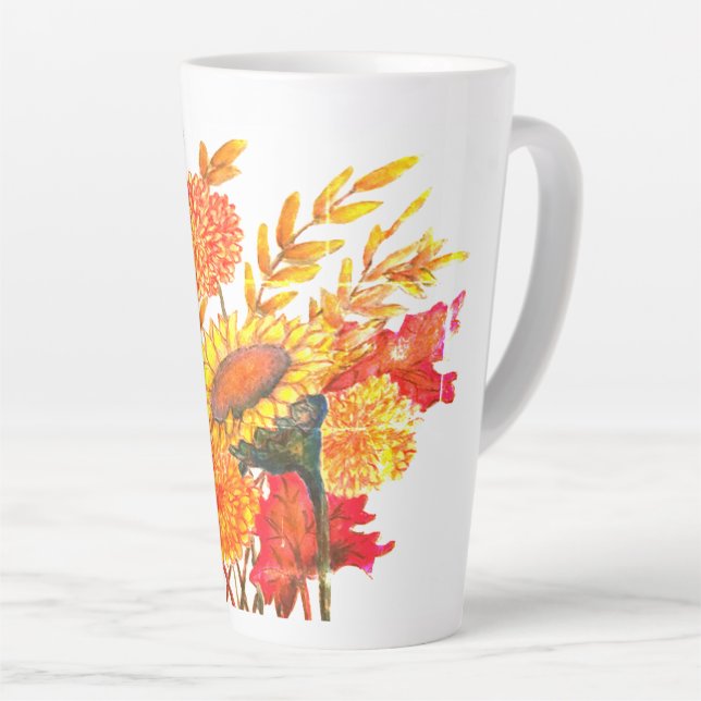 Caneca De Café Latte Tall latte mug (Ângulo direito)