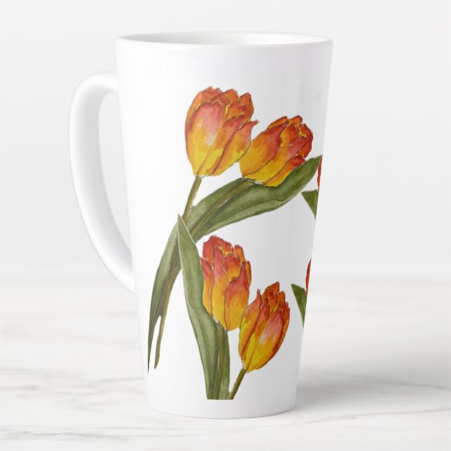 Caneca De Café Latte Tall latte mug (Ângulo esquerdo)