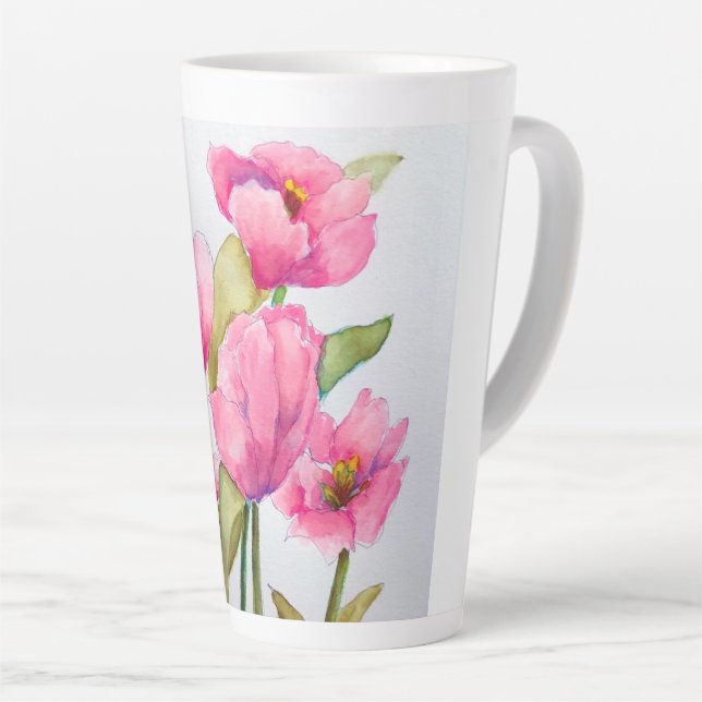 Caneca De Café Latte Tall latte mug (Ângulo direito)