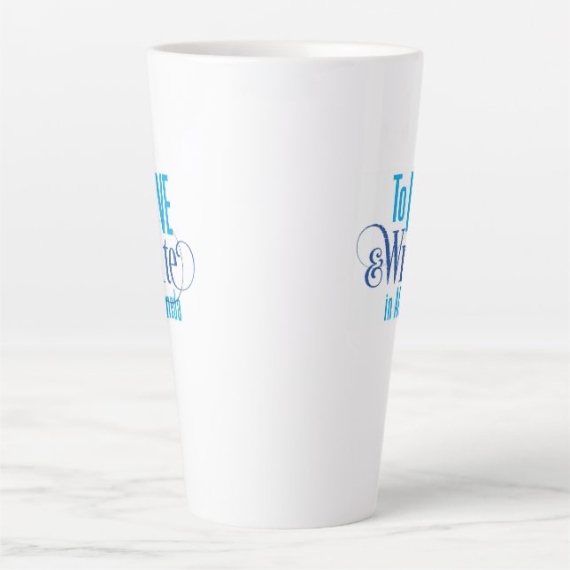 Caneca De Café Latte Tall latte mug (Frente)