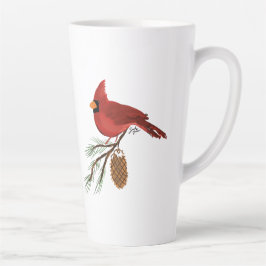 Caneca De Café Latte Tall Mug Cardinal