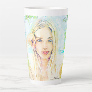Caneca De Café Latte Tamara