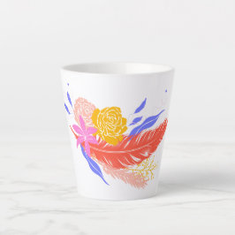 Caneca De Café Latte Tame Garden