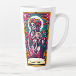 Caneca De Café Latte Tarot The Hot Mama Mug
