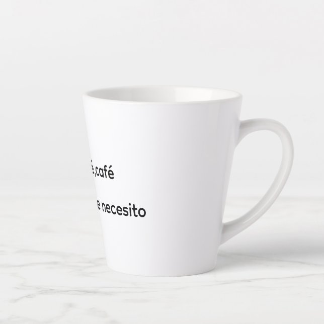 Caneca De Café Latte taza café (Direita)