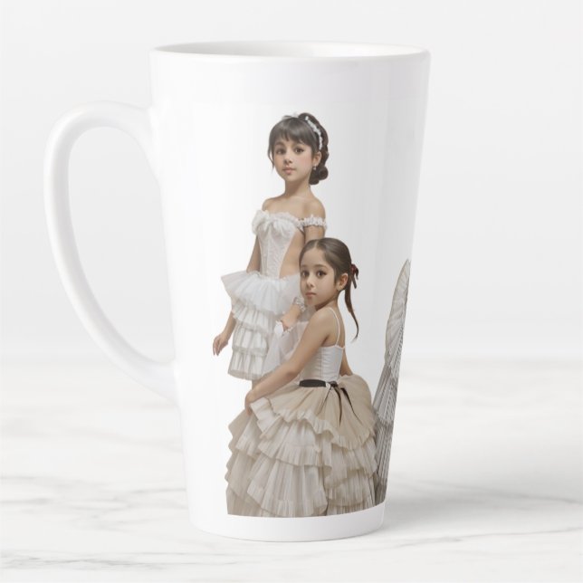 Caneca De Café Latte Taza de café latte (Esquerda)