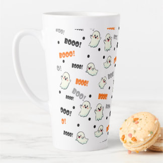 Caneca De Café Latte Taza de Café Latte Happy Little Fans