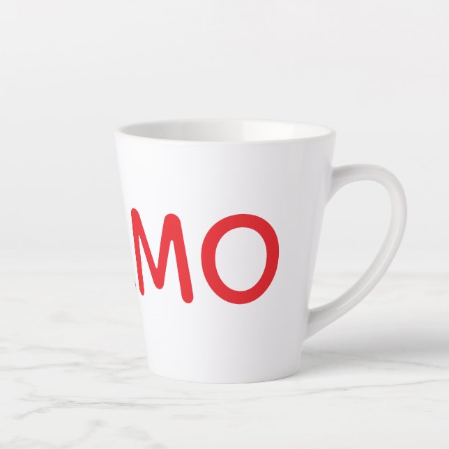 Caneca De Café Latte Taza TE AMO (Direita)