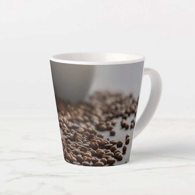 Caneca De Café Latte Tazza per colazione (Ângulo direito)