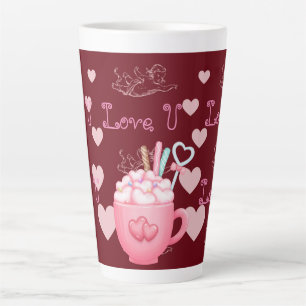 Caneca De Café Latte Te Amo