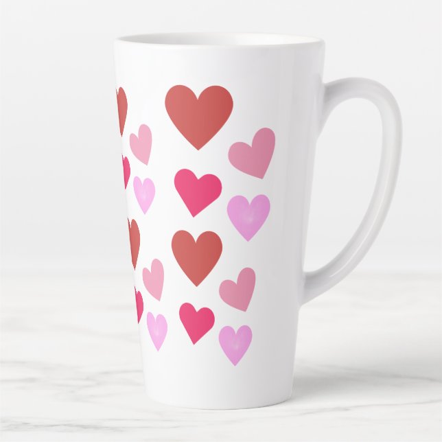 Caneca De Café Latte Te Amo Um Latte (Direita)